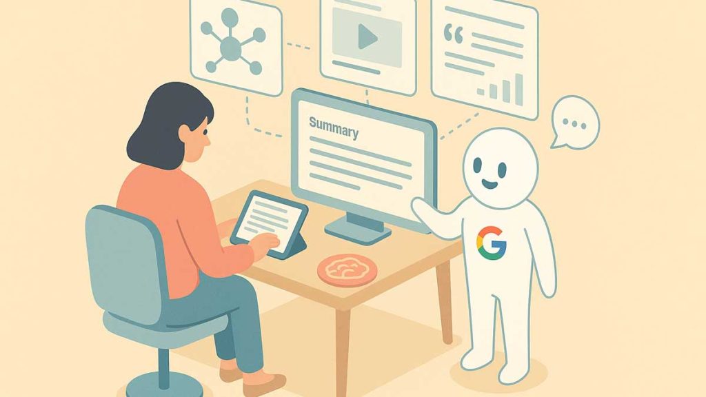 NotebookLM actualizado con resumen de video